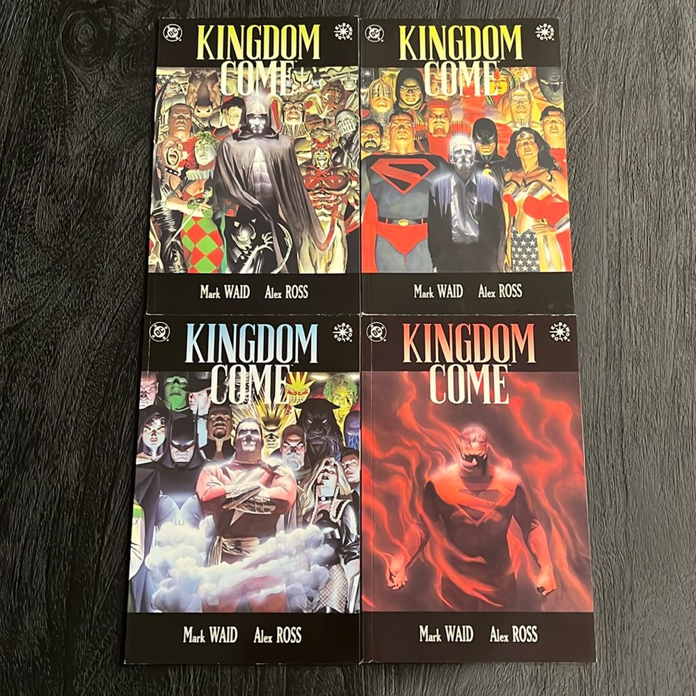Kingdom Come by Mark Waid & Alex Ross #1-4 (Full Set)